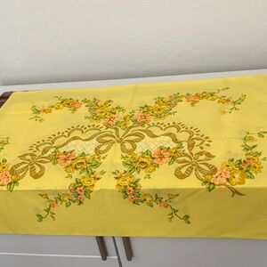JCPenney Yellow Floral Pillow Cover